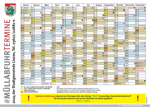 Abfuhrkalender 2024