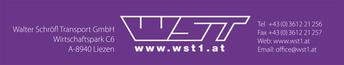 logo wst schrÃ¶fl transport